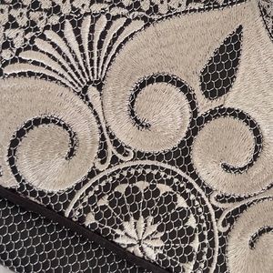 Isabella Fiore Lavish Connie Clutch H65000 BRN Chain Strap Gold Brown